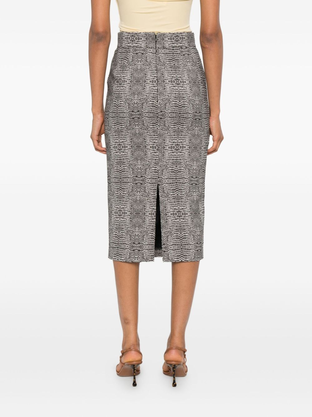 [ELISABETTA FRANCHI] Midi skirt FW25 GO14157E2110
