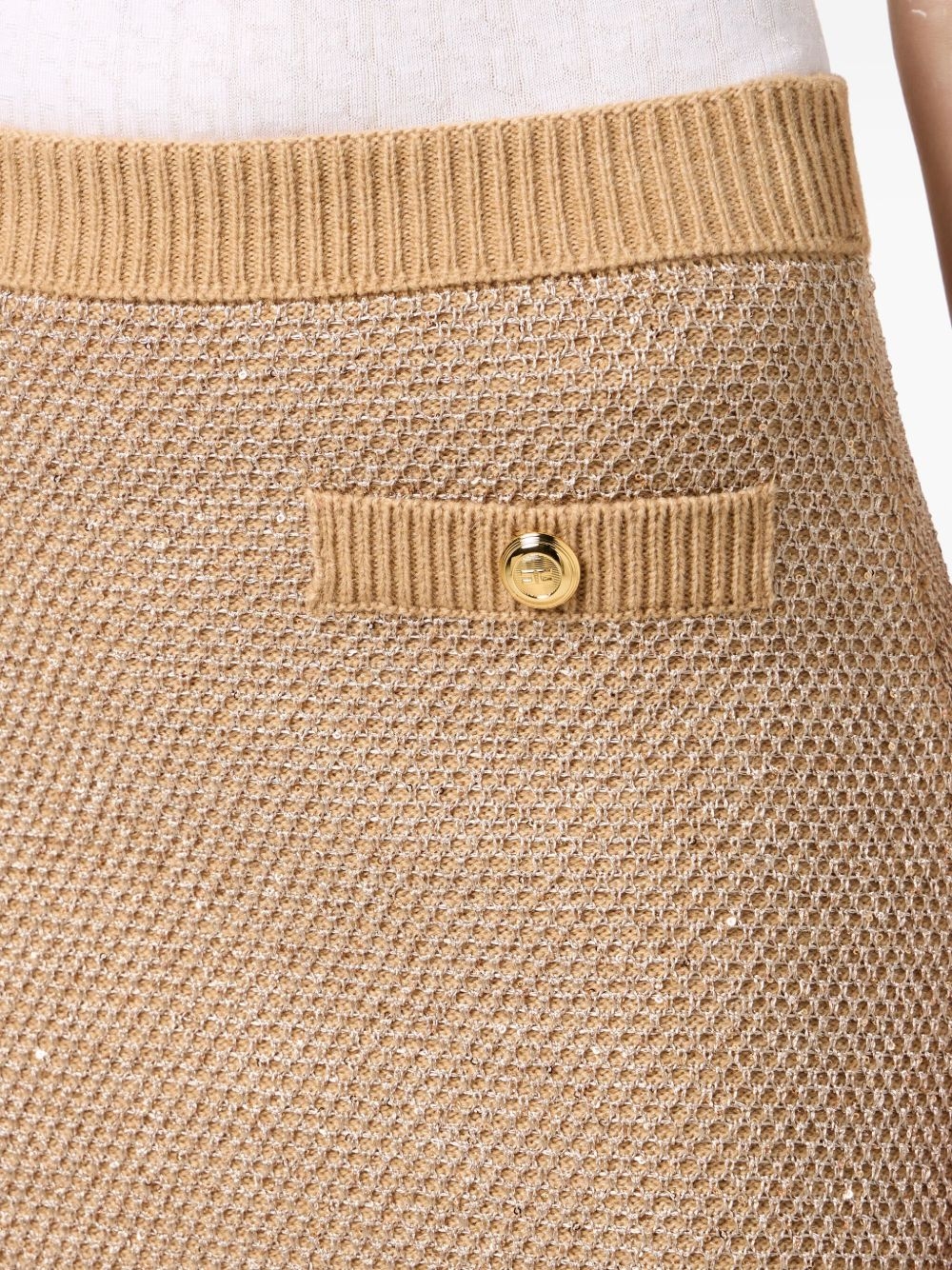 [ELISABETTA FRANCHI] Midi skirt FW25 GK23T57E2EA2