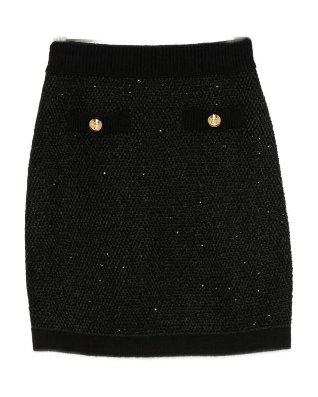 [ELISABETTA FRANCHI] Midi skirt FW25 GK23T57E2110