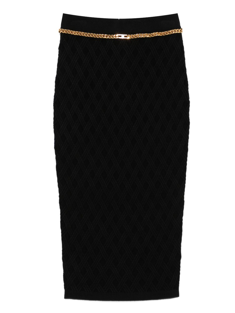 [ELISABETTA FRANCHI] Midi skirt FW25 GK20B56E2110