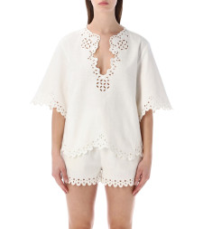 [Marant Etoile] Shirts Short Sleeve SS26 HT0586FBD1J04E20WH