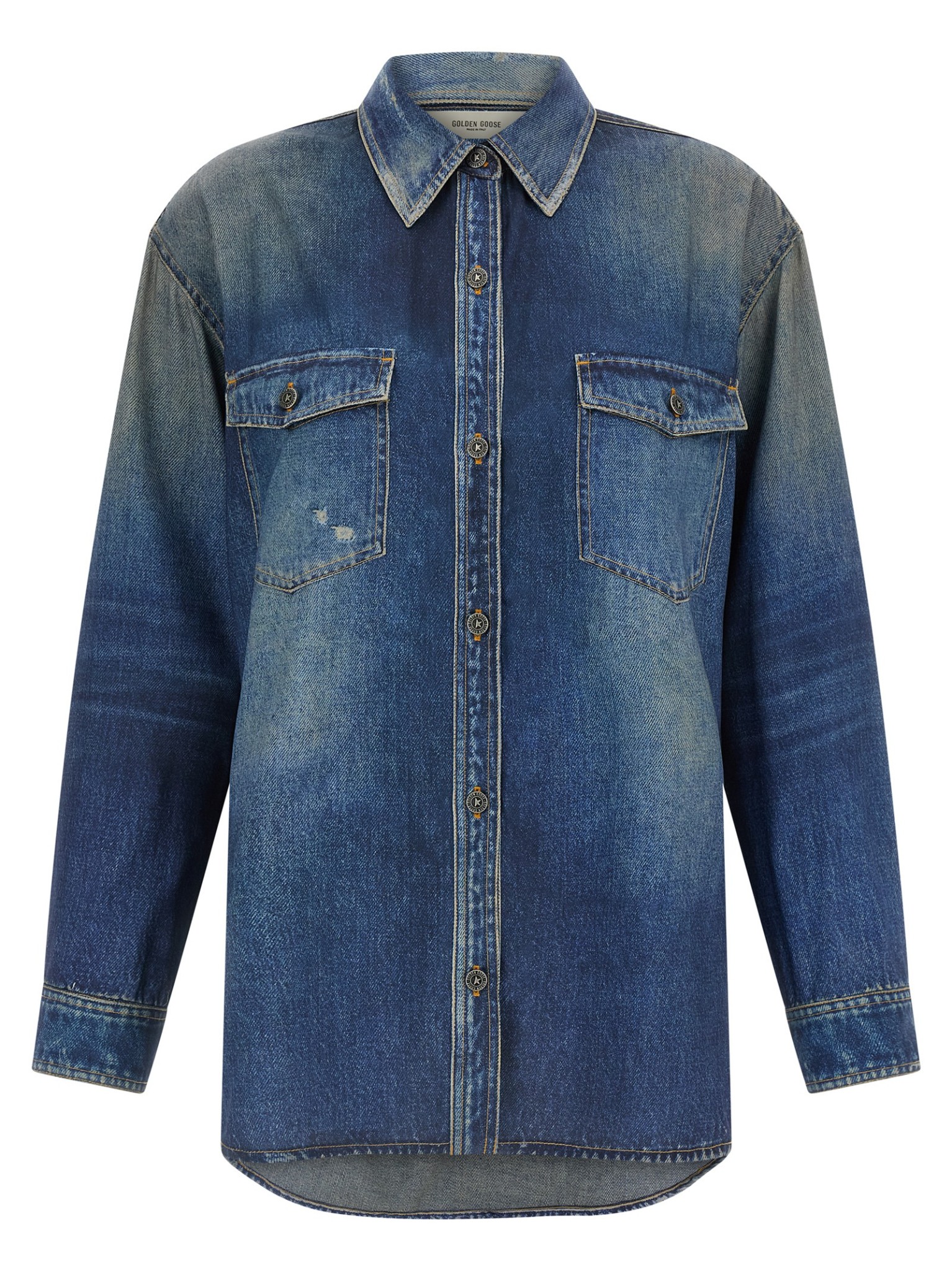 [Golden Goose] Shirts Long Sleeve SS26 GWP02525P0024065010050100