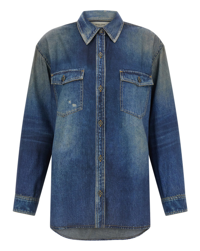 [Golden Goose] Shirts Long Sleeve SS26 GWP02525P0024065010050100