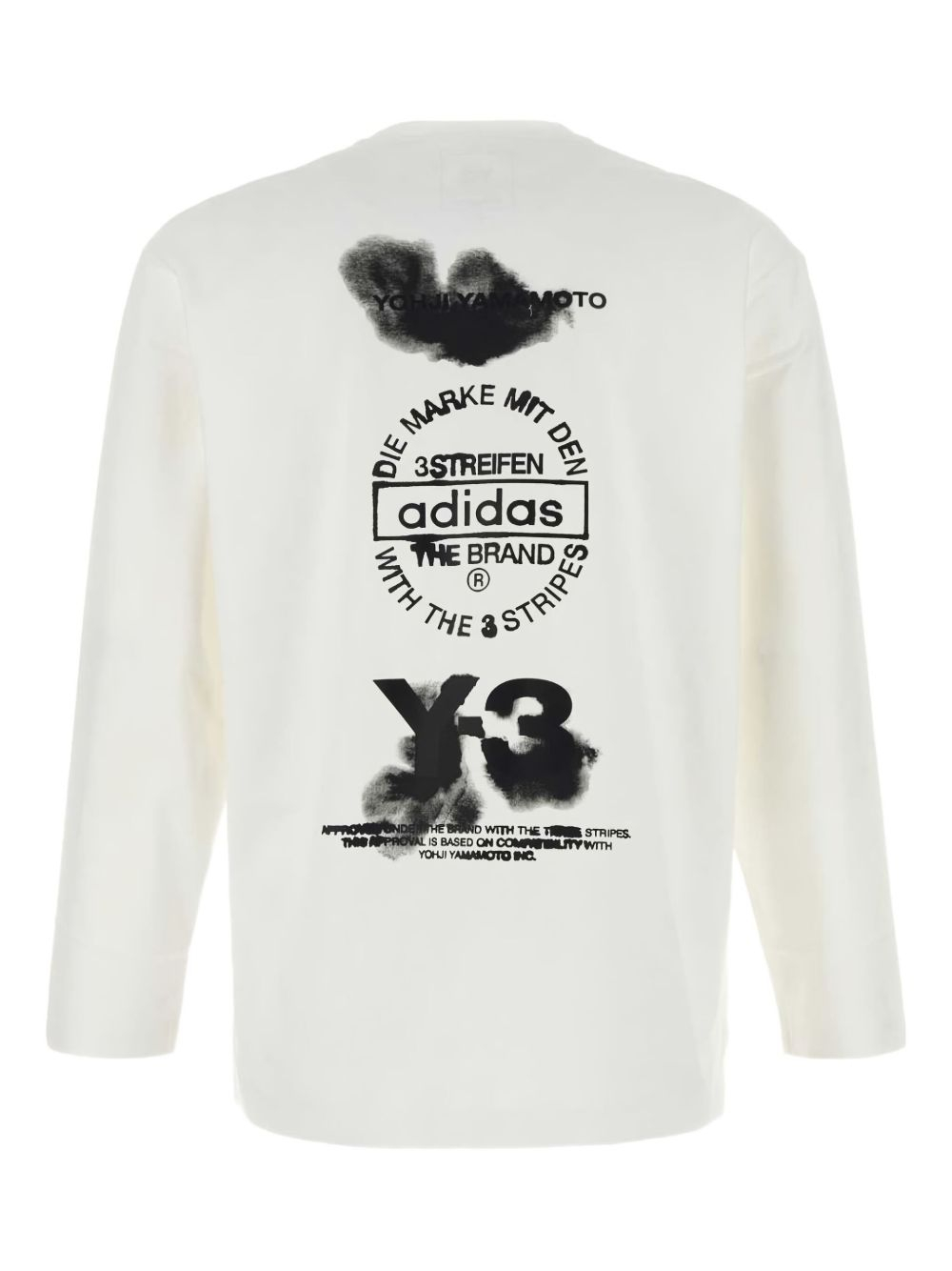 [Y - 3] T-shirts Long Sleeve FW25 KE5094CWHITE