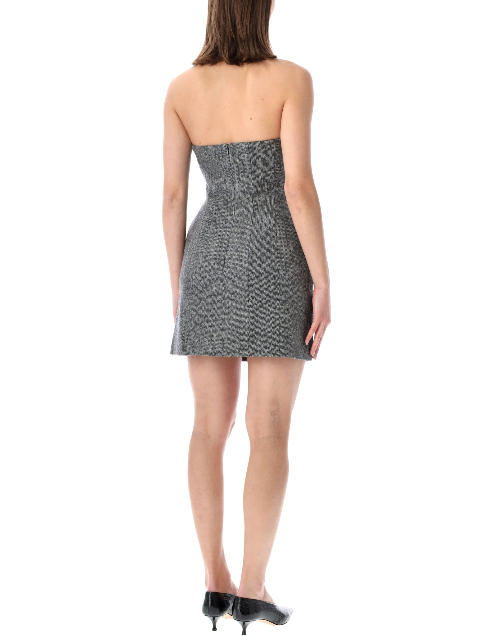 [SELF PORTRAIT] Dress SS26 RS26213SGRGREY