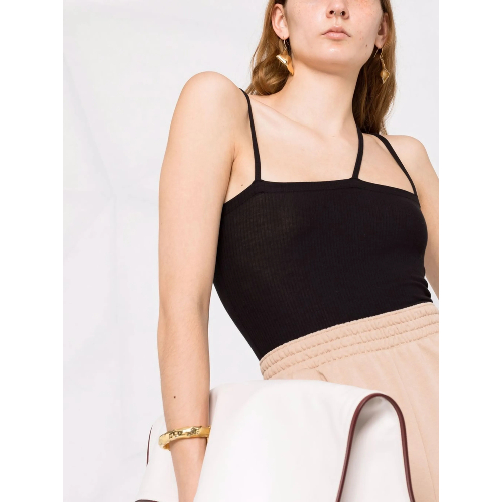 [BASERANGE] Tank top FW26 TONI-RB NIDA BLACK