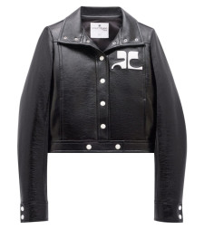[Courreges] Leather Jacket FW26 PERCBL005VY 0014 9999