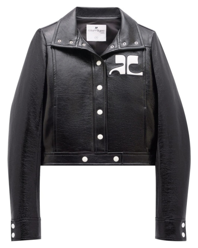 [Courreges] Leather Jacket FW26 PERCBL005VY 0014 9999