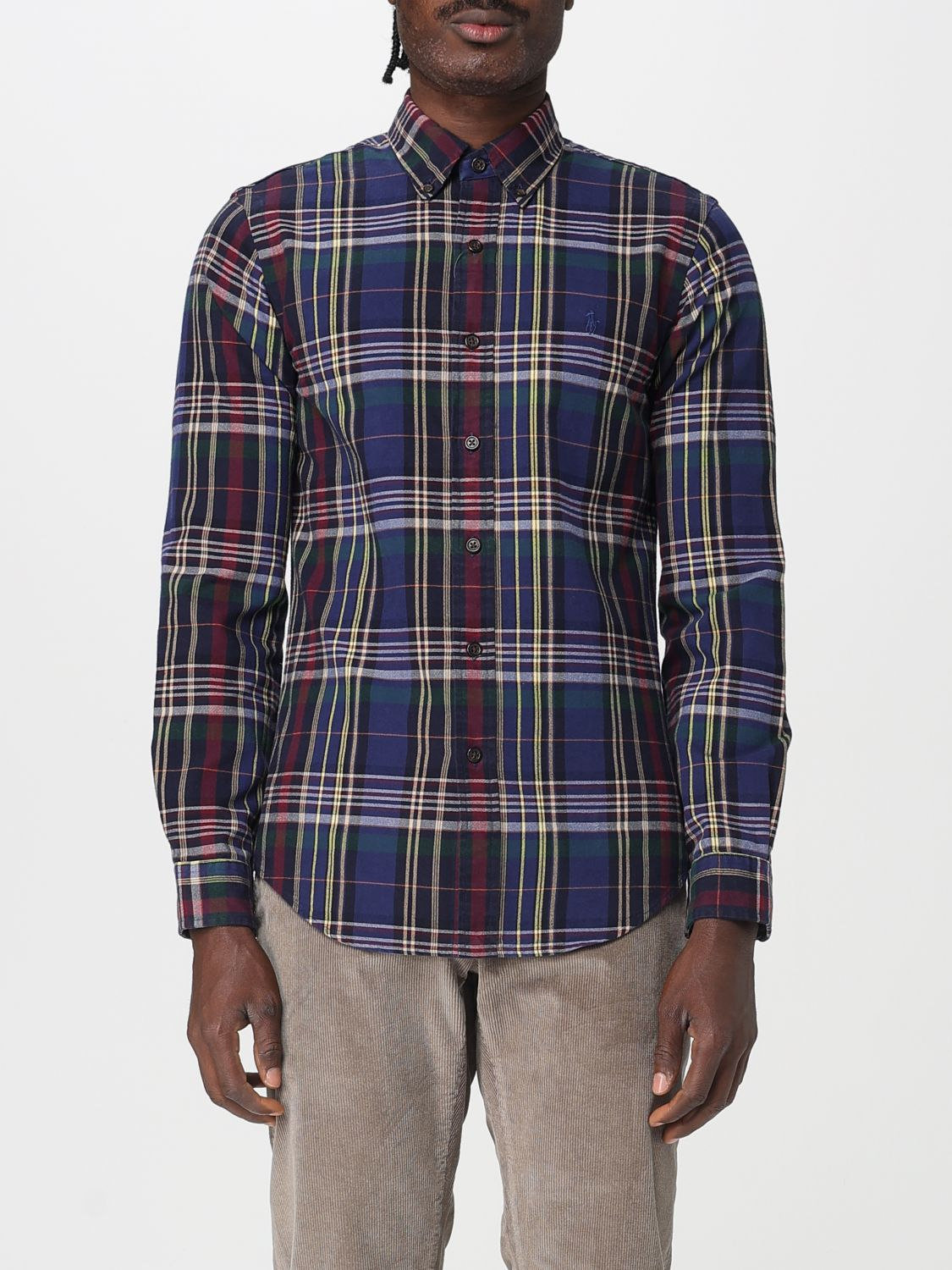[Polo Ralph Lauren] Shirts Long Sleeve FW25 710P00524 001