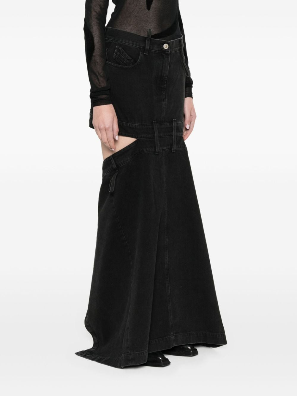 [The Attico] Long skirt SS24 241WCS191D068100