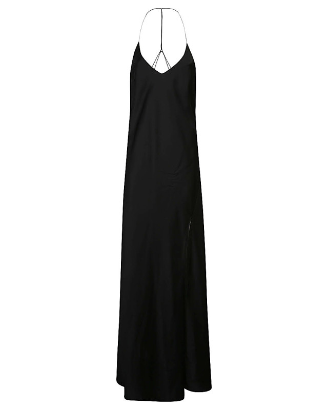 [THE NINA STUDIO] Sleeveless dress SS24 PEITHOSATINBLACK