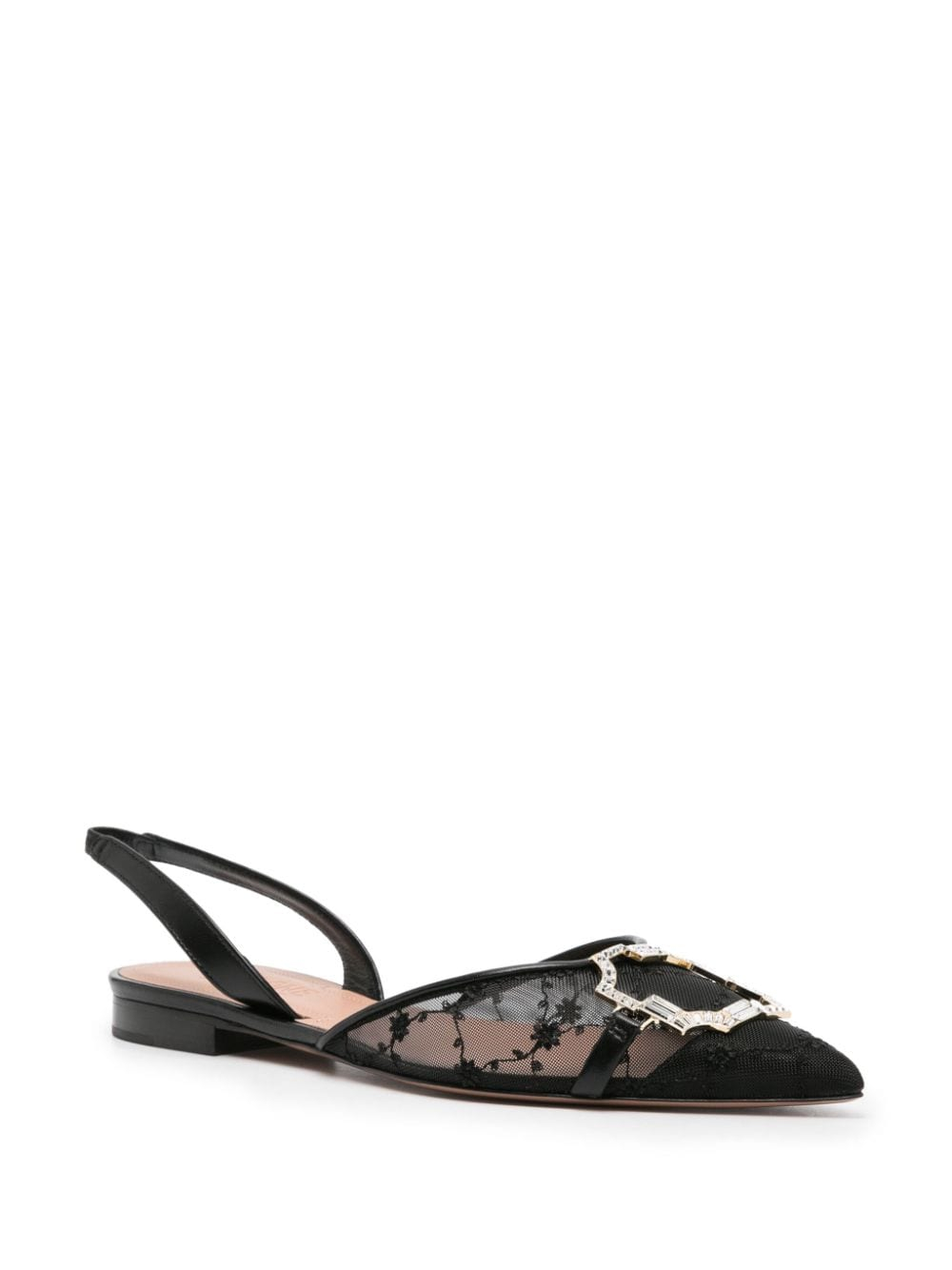 [Malone Souliers] Flat shoes SS24 MISHA107BLACK/BLACK