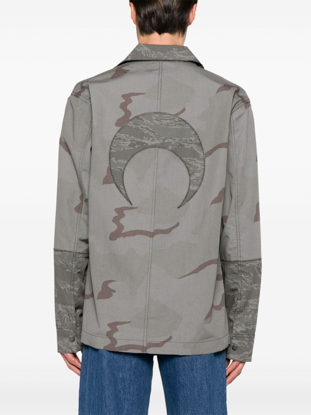 [MARINE SERRE] Casual Jacket SS24 MSI029DWOV0017GR90
