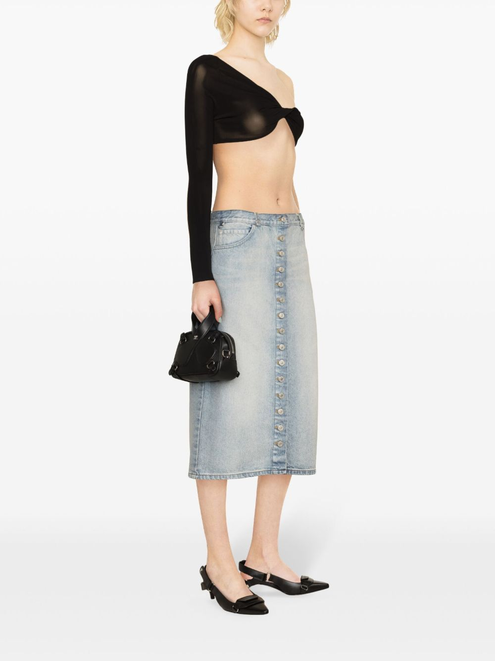[Courreges] Midi skirt SS24 124DJU155DE00167011