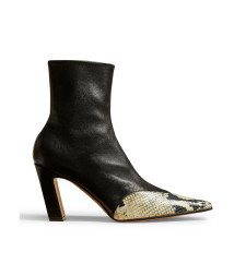 [KHAITE] Boots FW26 F1067829367 BLACK NATURAL