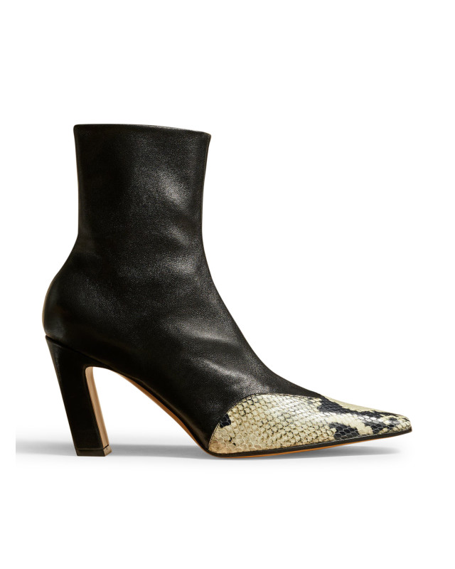 [KHAITE] Boots FW26 F1067829367 BLACK NATURAL
