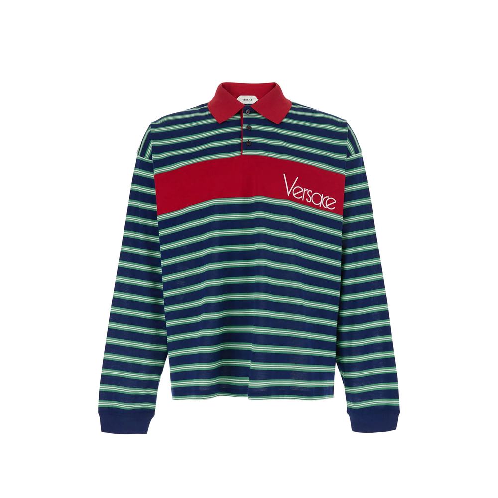 [Versace] T-shirts Long Sleeve FW26 1A18439 1025512 6UF90