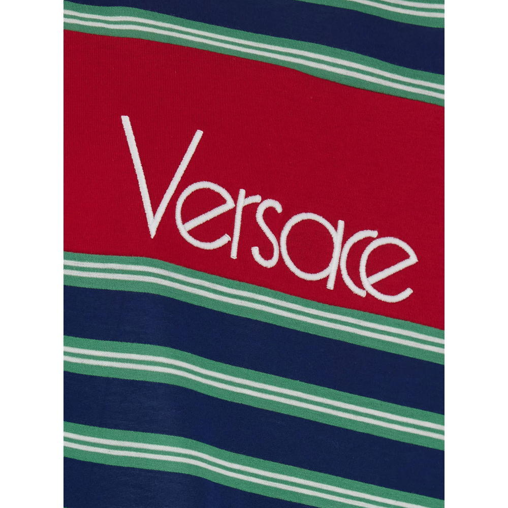 [Versace] T-shirts Long Sleeve FW26 1A18439 1025512 6UF90