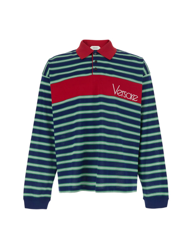 [Versace] T-shirts Long Sleeve FW26 1A18439 1025512 6UF90