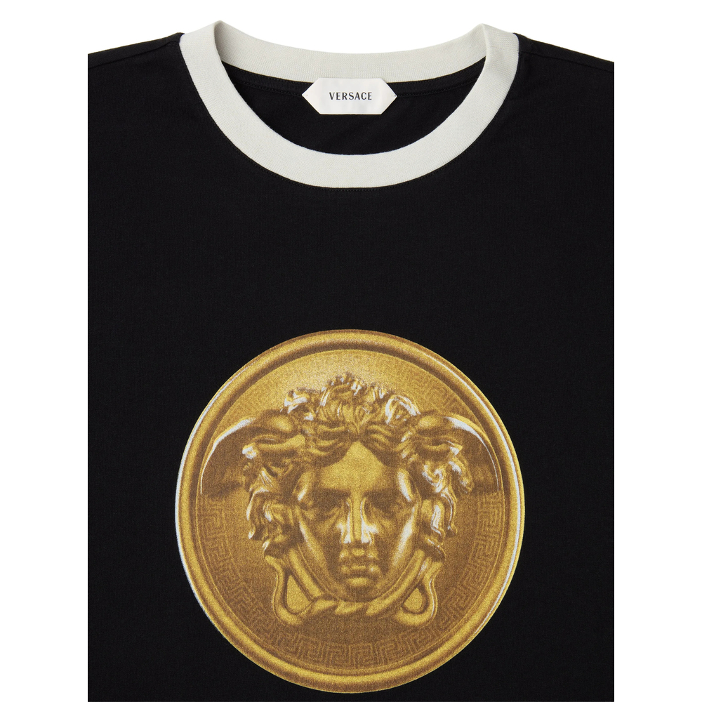 [Versace] T-shirts Short Sleeve FW26 1A18735 1026093 1B000