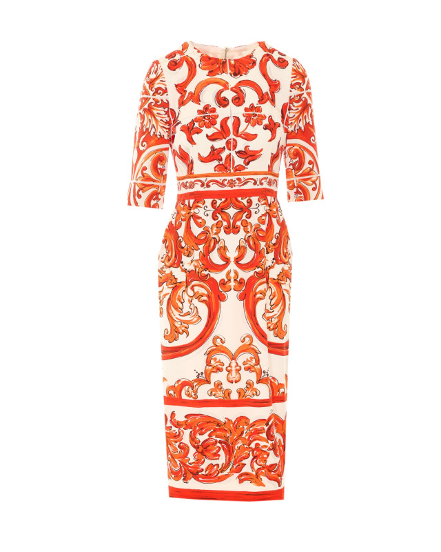 [Dolce & Gabbana] Long sleeve dress FW26 F6EAJTGDDRJS9000