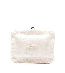 [Simone Rocha] Clutch bag SS26 BAG220B0773PEARL/OPAQUE