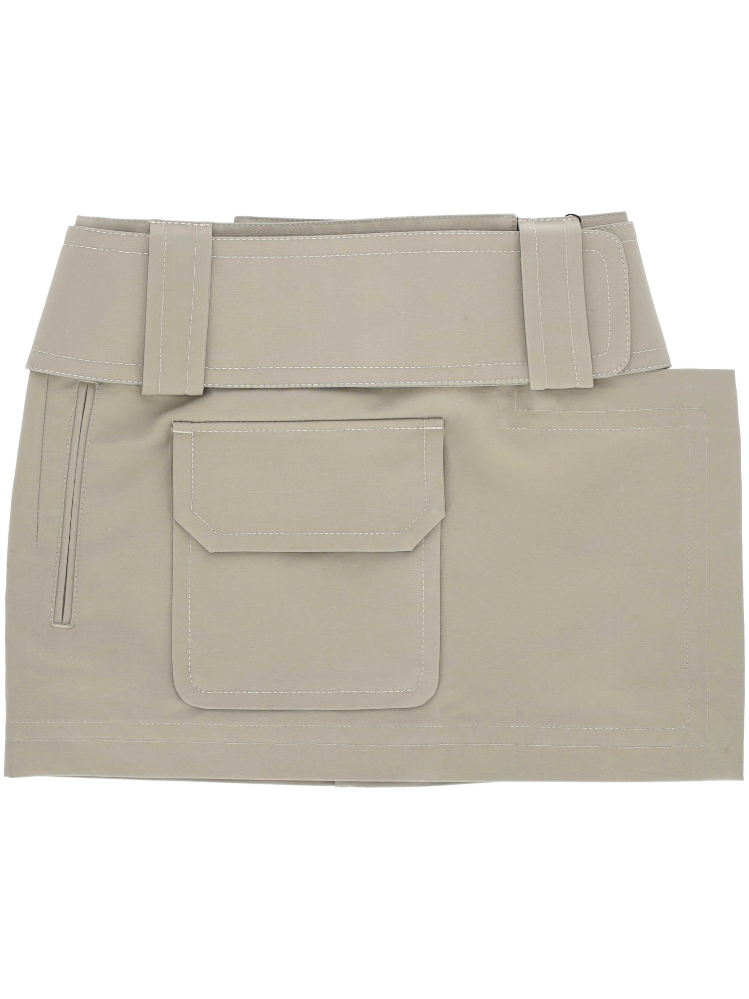 [AMI] Mini skirt SS26 FSK461CO0212A036