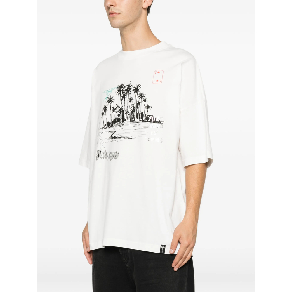 [Palm Angels] T-shirts Short Sleeve FW26 PAMAA003J R002 0310