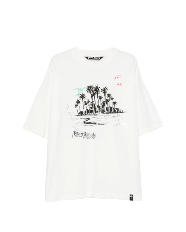 [Palm Angels] T-shirts Short Sleeve FW26 PAMAA003J R002 0310