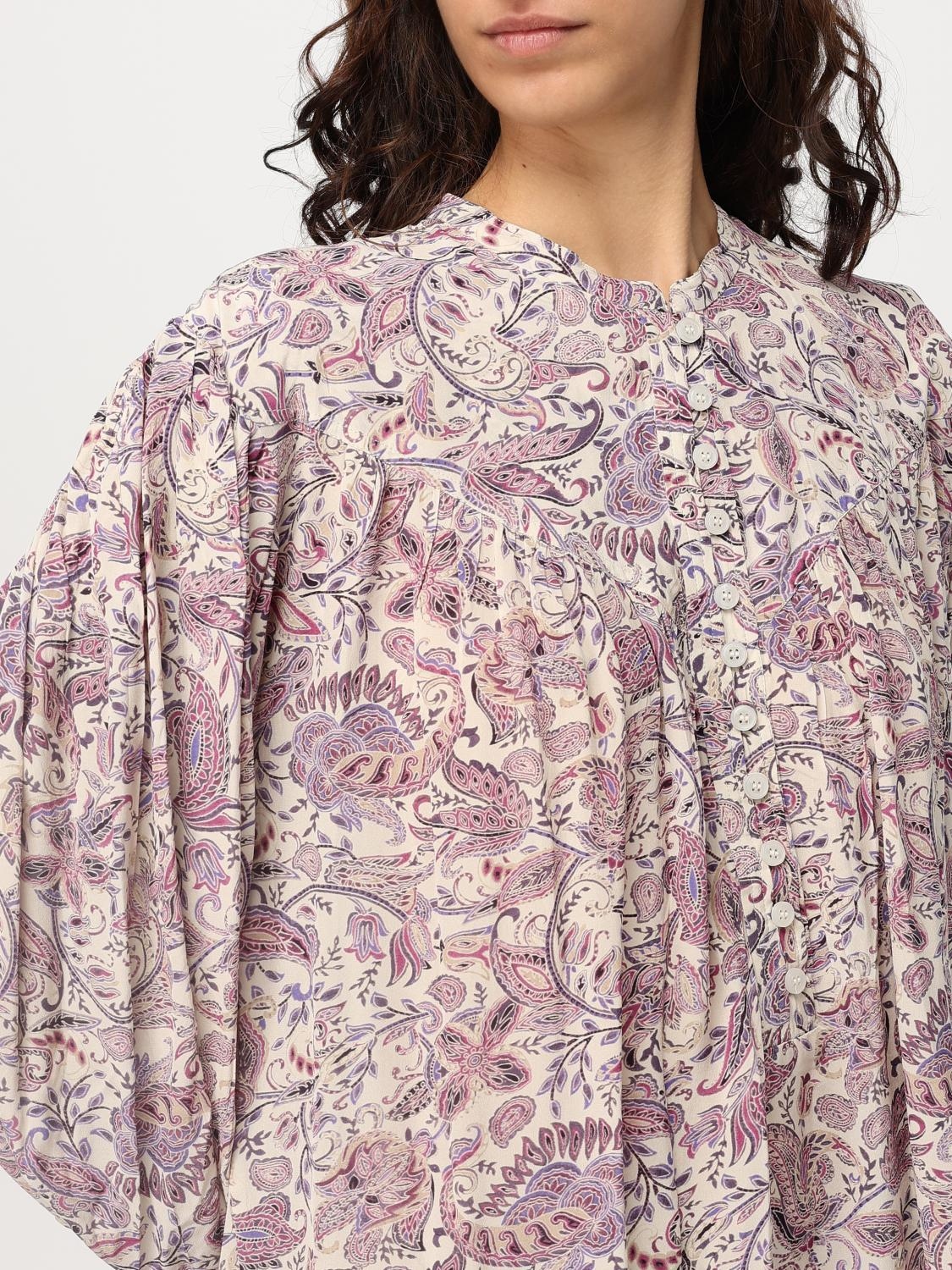 [Isabel Marant Etoile] Shirts Long Sleeve FW25 HT0562FAC1J02E ECPE