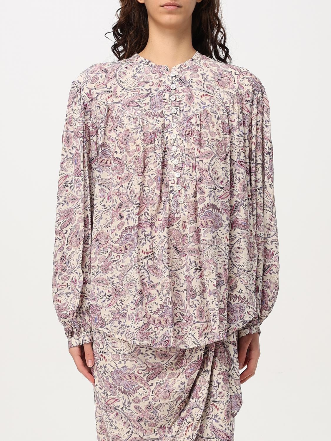 [Isabel Marant Etoile] Shirts Long Sleeve FW25 HT0562FAC1J02E ECPE