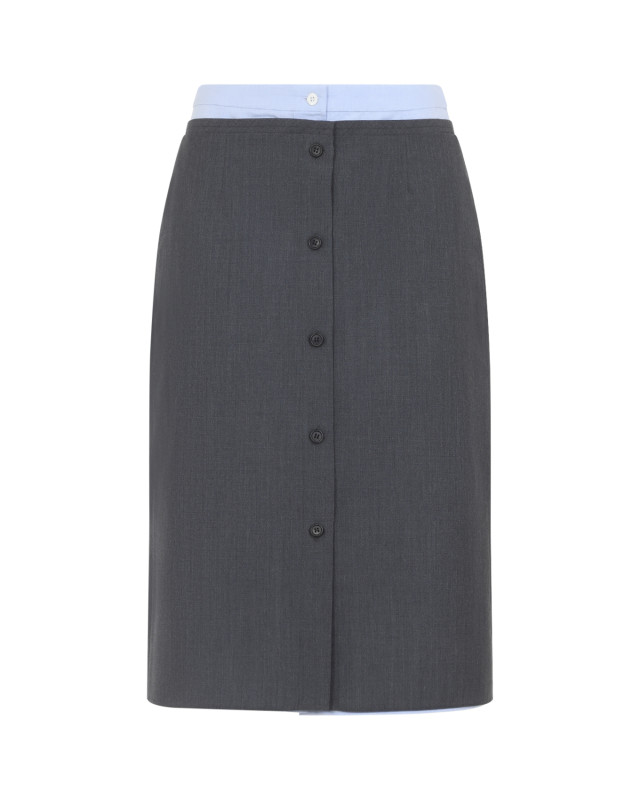 [Prada] Midi skirt FW26 P169ISOOO.6106