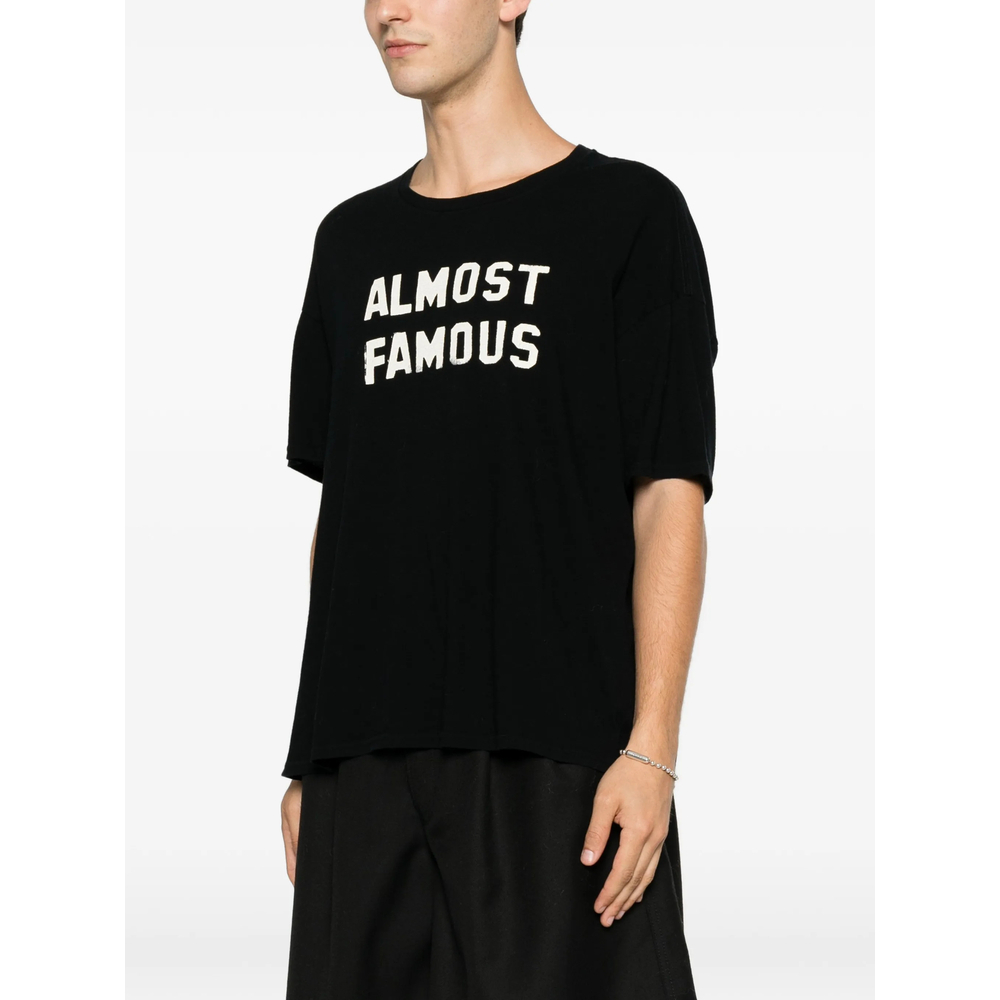 [R13] T-shirts Short Sleeve FW26 R13WK141 K161A BLACK