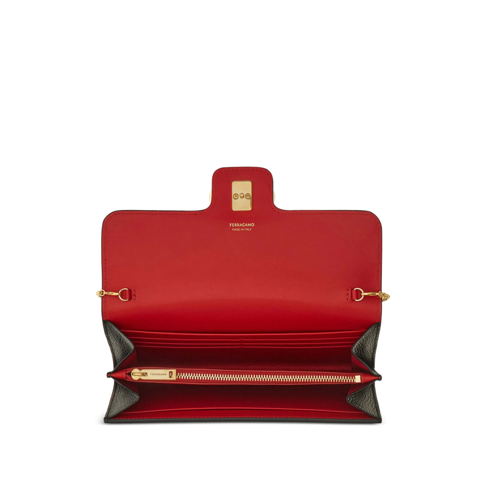 [Ferragamo] Wallet FW26 220981 0785769 NERED