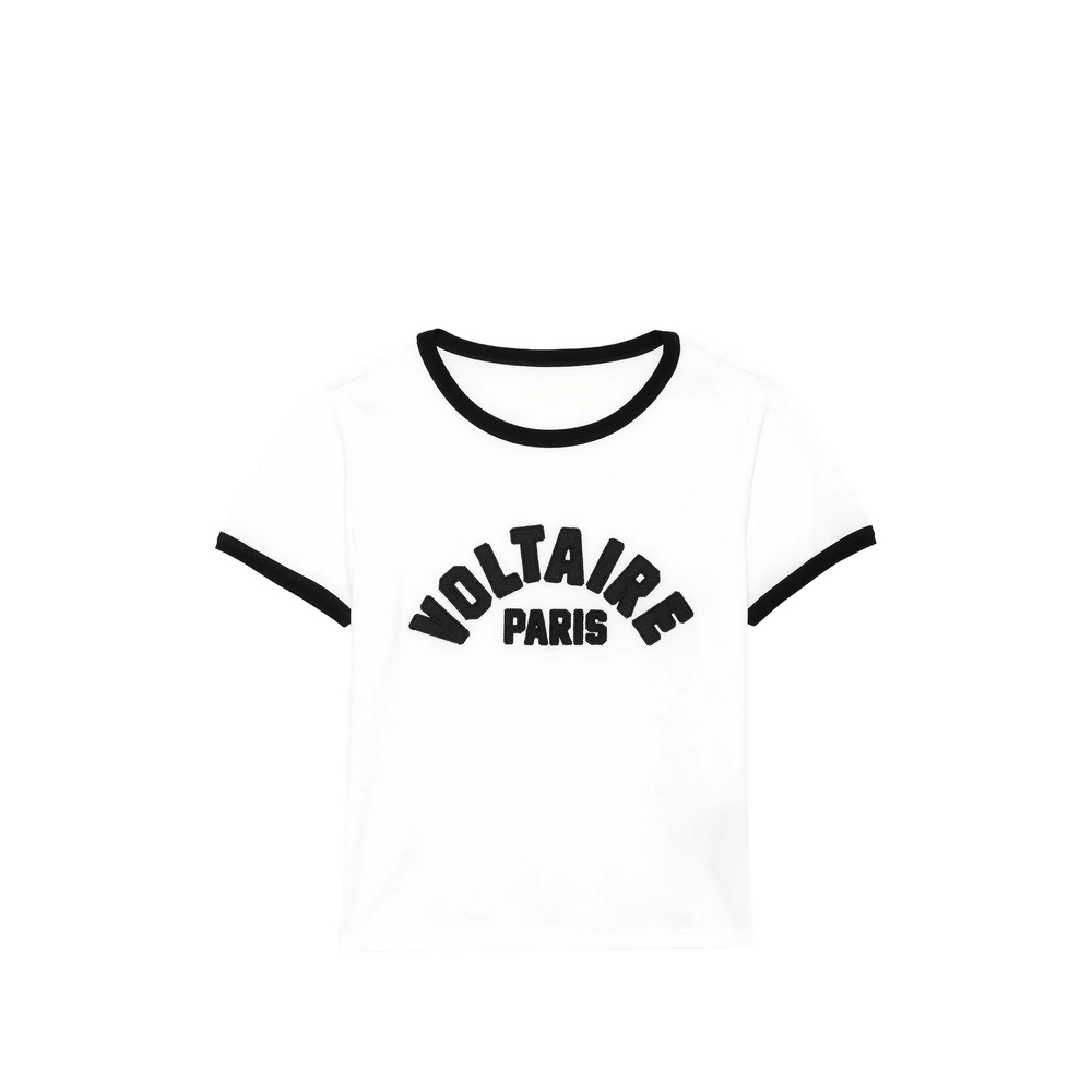 [Zadig & Voltaire] T-shirts FW26 JWTS02851  WHITE