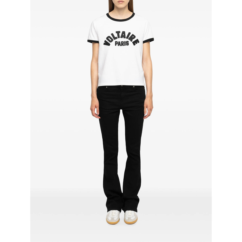 [Zadig & Voltaire] T-shirts FW26 JWTS02851  WHITE