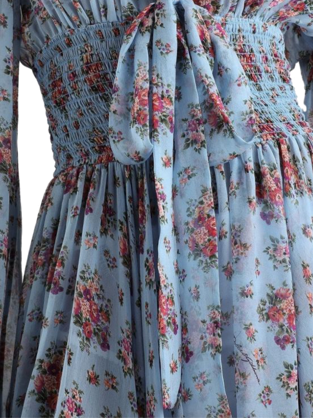 [Dolce & Gabbana] Long sleeve dress SS26 F611ZTIS10FHC5XK