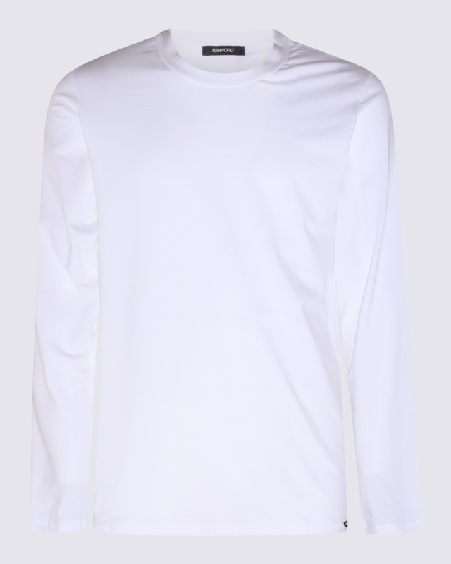 [Tom Ford] T-shirts Long Sleeve FW26 T4M141410100