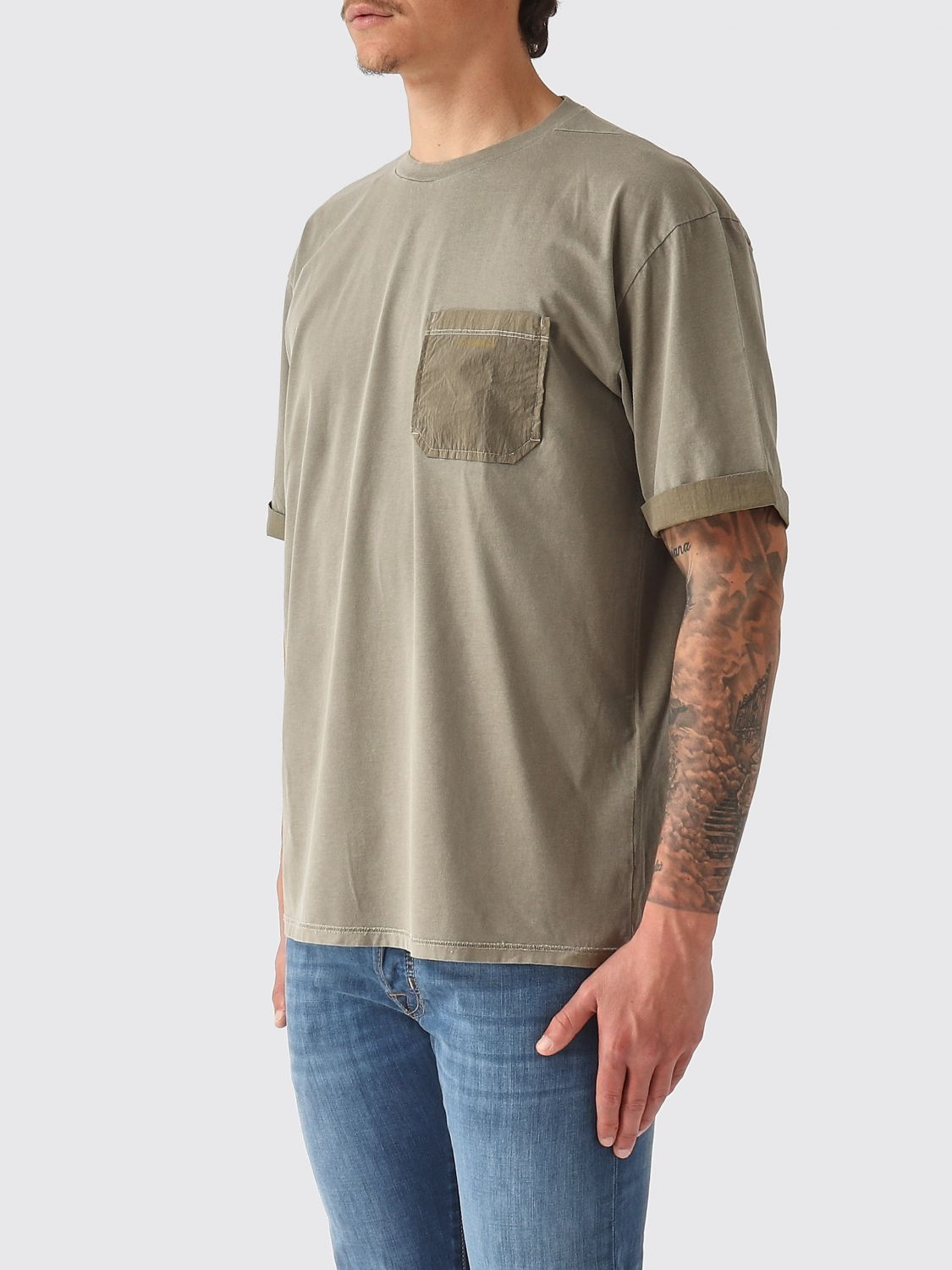 [Premiata] T-shirts Short Sleeve SS26 PA1051MD DUNITO