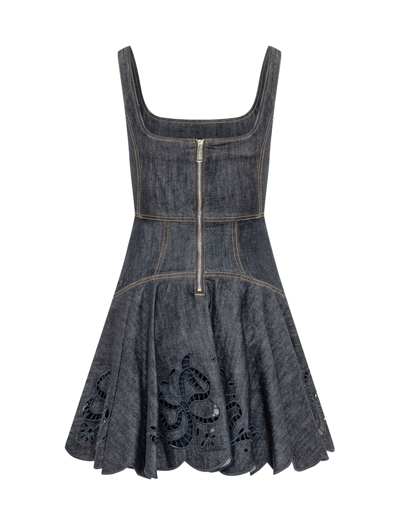[Self-portrait] Sleeveless dress FW26 PF26806SBL BLUE