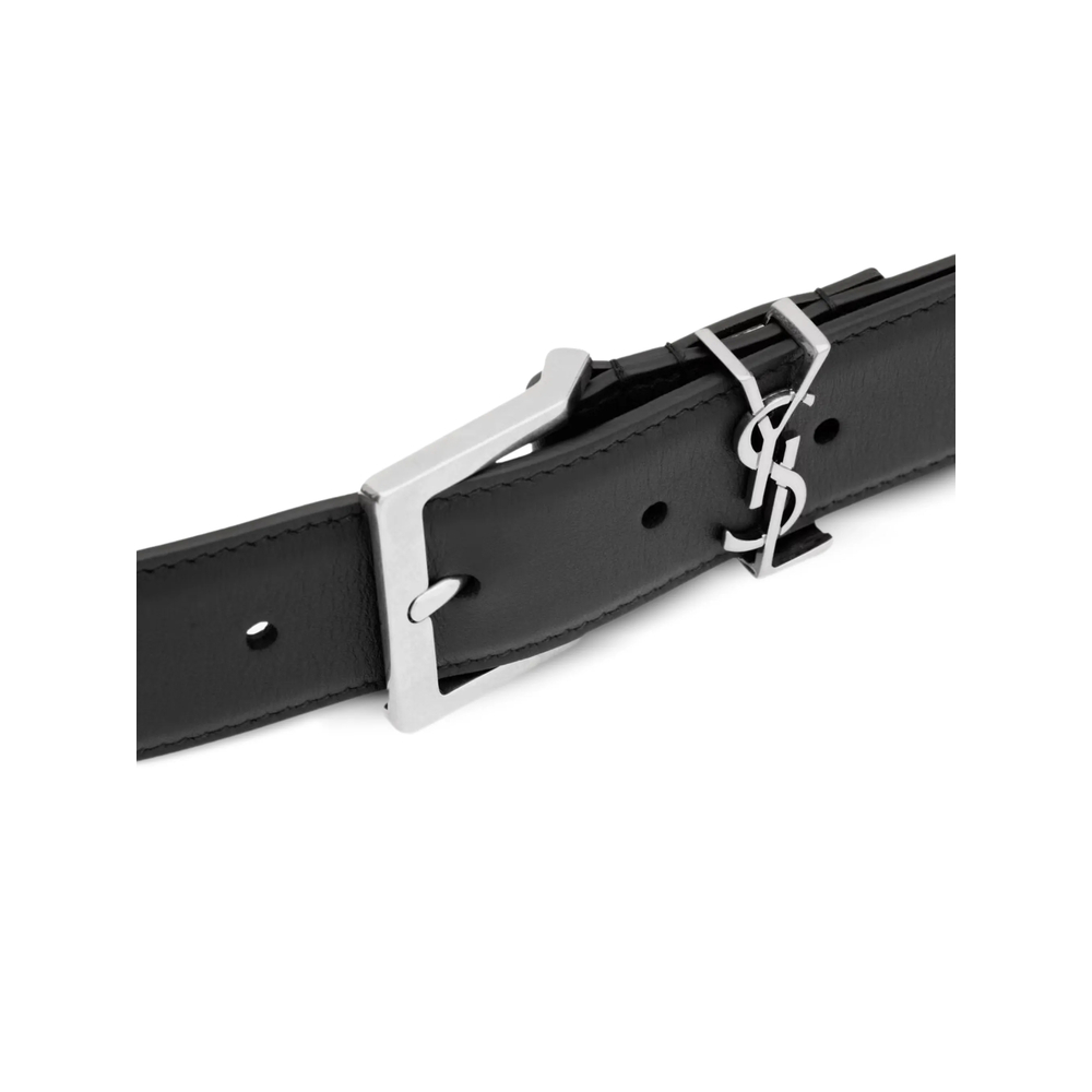[Saint Laurent] Belt SS26 864585 BOO0E 1000