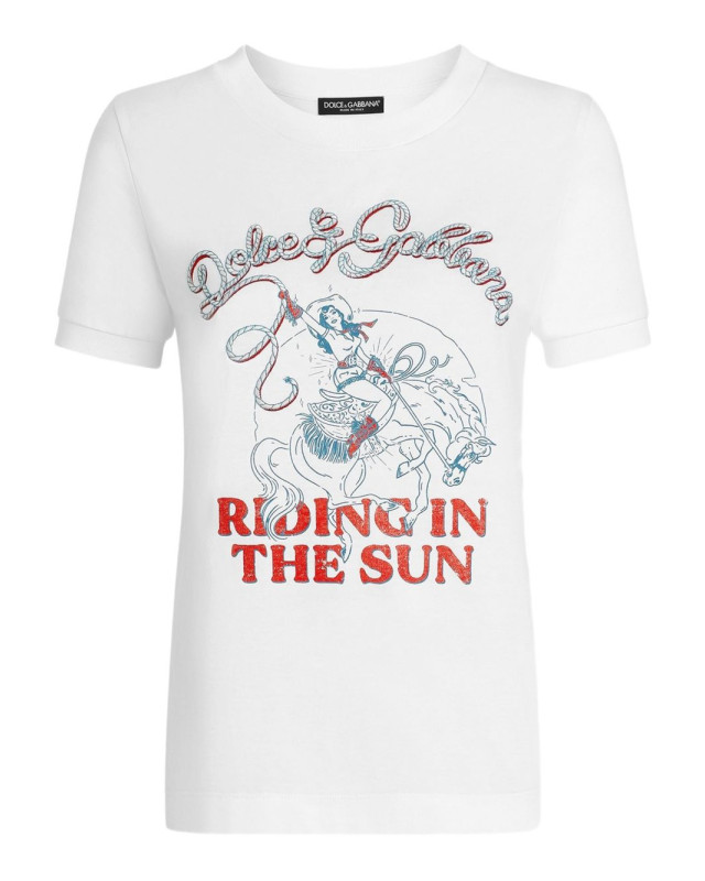 [Dolce & Gabbana] T-shirts Short Sleeve SS26 F8N08ZGDDMVW0800
