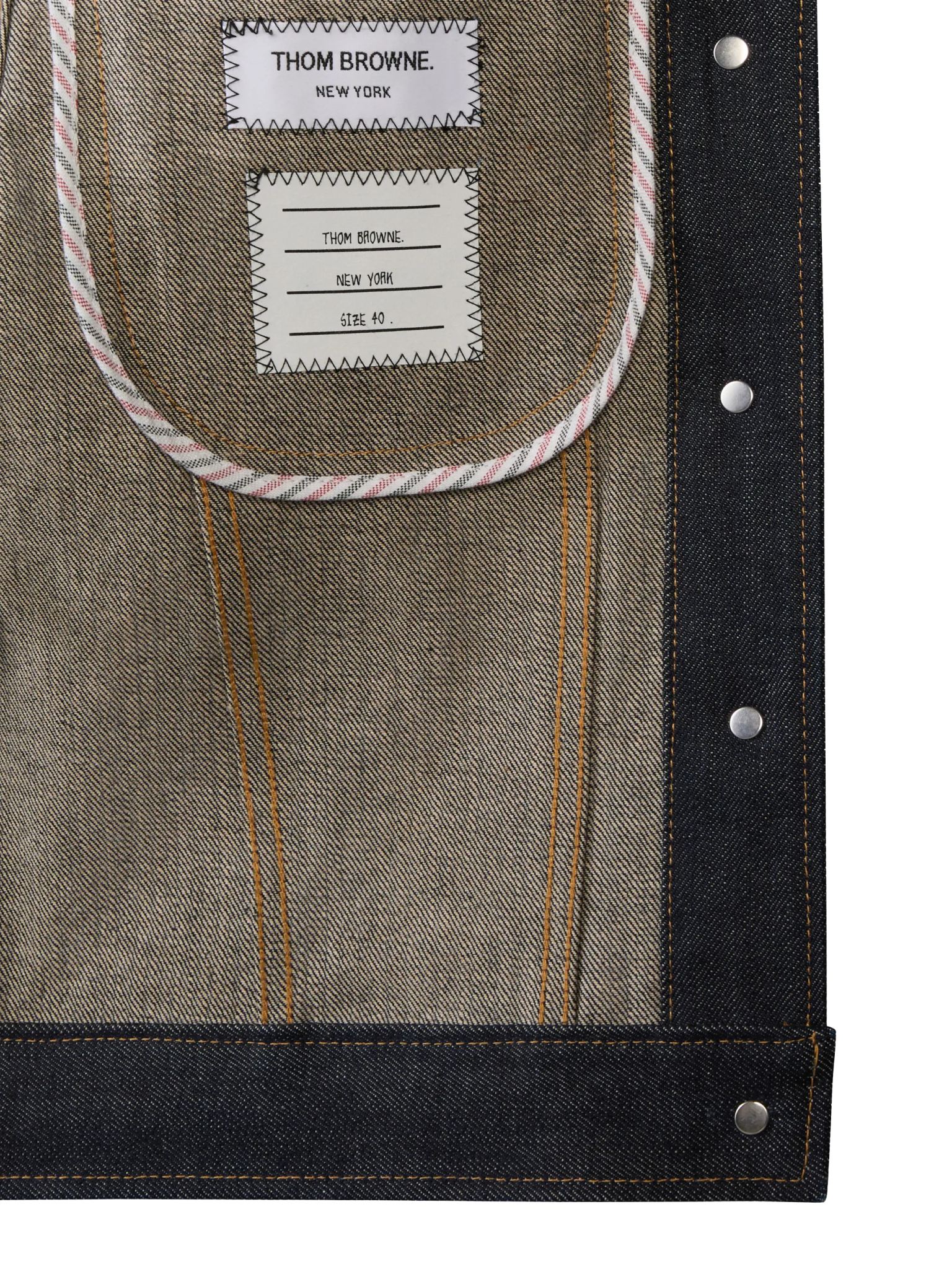 [Thom Browne] Denim Jacket SS26 FBC948UF1101415