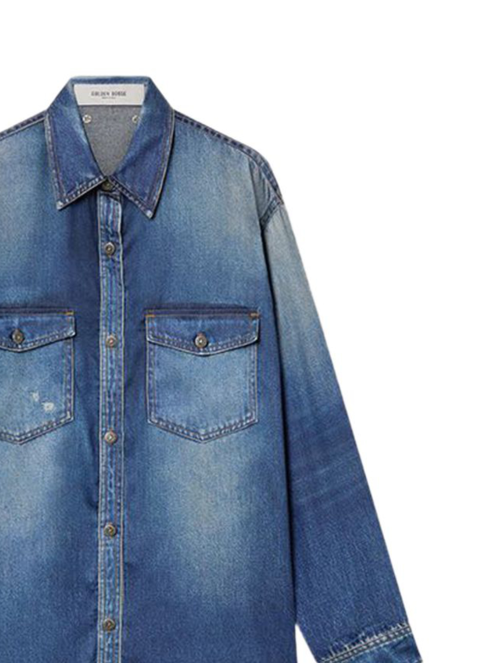 [Golden Goose] Shirts Long Sleeve SS26 GWP02525P00240650100