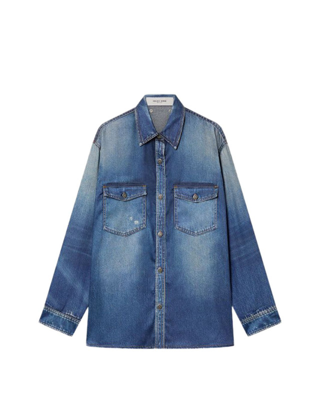 [Golden Goose] Shirts Long Sleeve SS26 GWP02525P00240650100