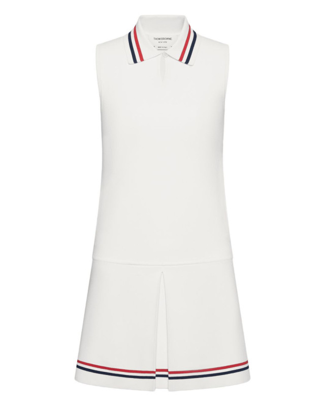 [Thom Browne] Sleeveless dress SS26 FKD182AY5502100