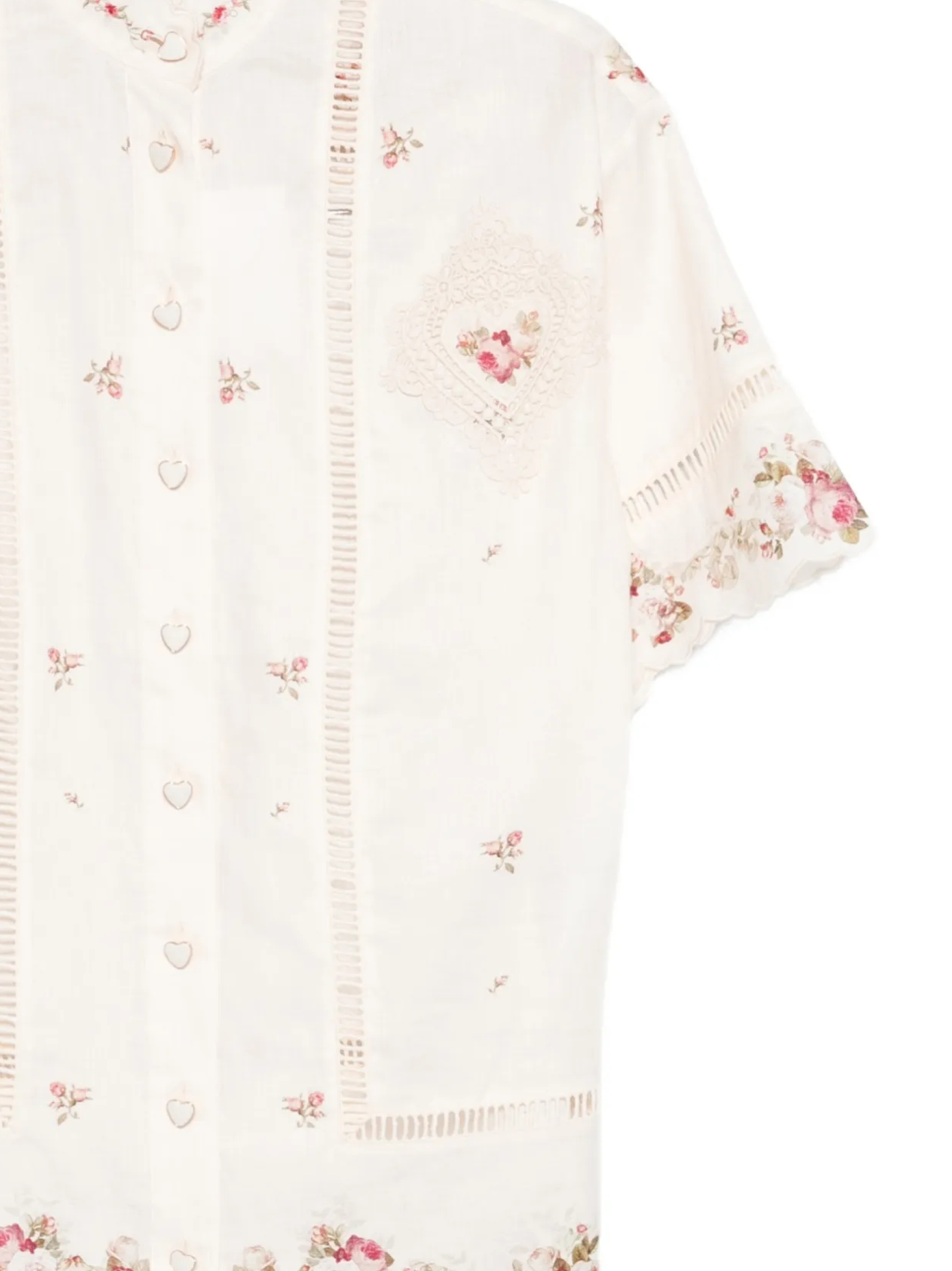 [Zimmermann] Shirts Short Sleeve SS26 5378TRS264CPKR
