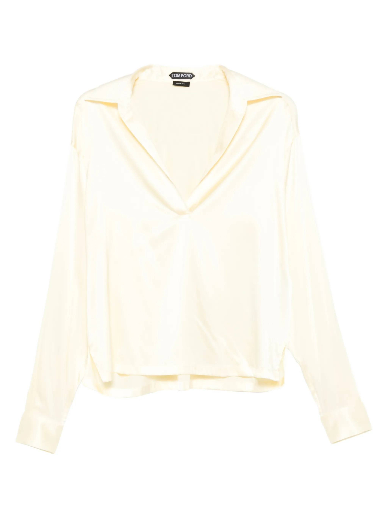 [Tom Ford] T-shirts Long Sleeve SS26 TS2144FAX881YCM