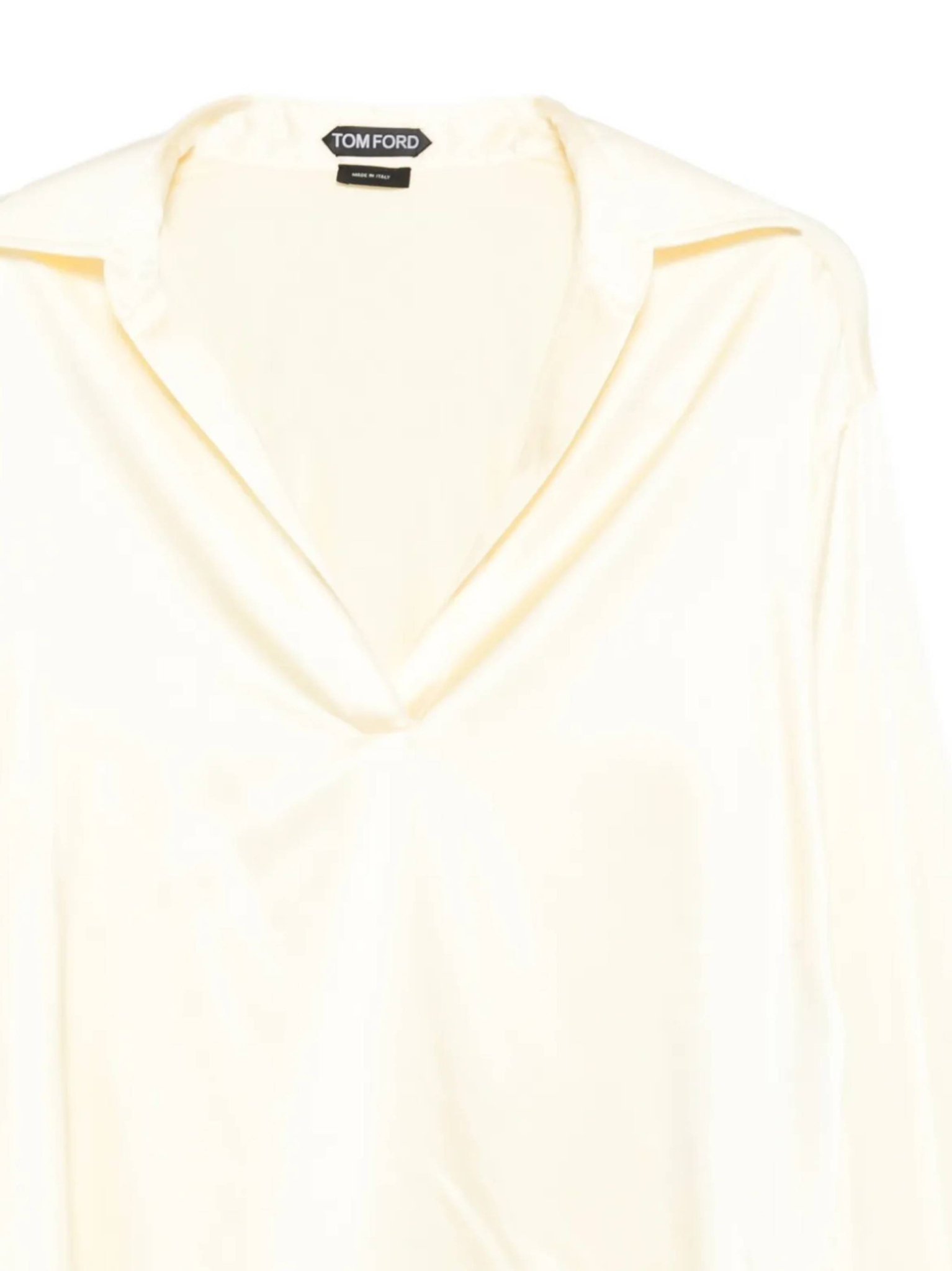 [Tom Ford] T-shirts Long Sleeve SS26 TS2144FAX881YCM