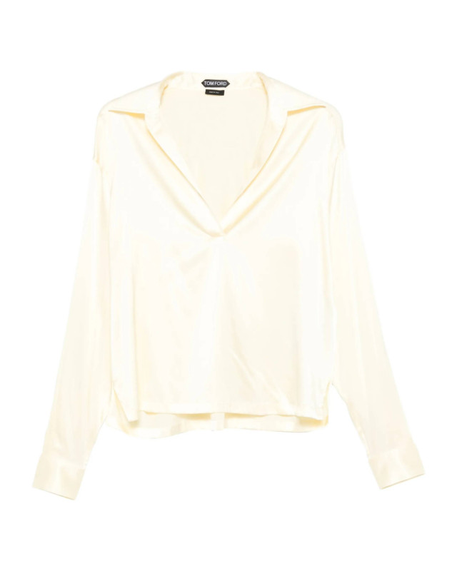 [Tom Ford] T-shirts Long Sleeve SS26 TS2144FAX881YCM
